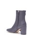 Detail View - Click To Enlarge - RODO - Mock button flap leather ankle boots