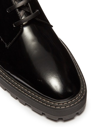 Detail View - Click To Enlarge - STUART WEITZMAN - 'Jesper' patent leather Derbies