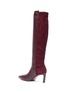 Detail View - Click To Enlarge - STUART WEITZMAN - 'Demi' Stretch suede back leather knee high boots