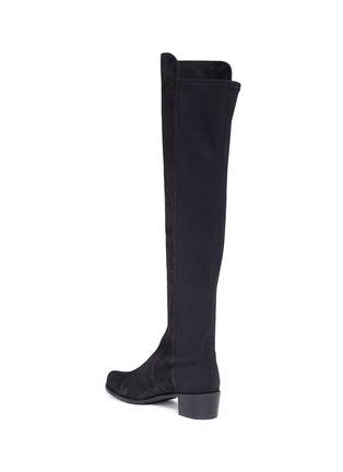 Detail View - Click To Enlarge - STUART WEITZMAN - RESERVE' suede KNEE HIGH BOOTS