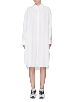 Main View - Click To Enlarge - ACNE STUDIOS - Oversized poplin shirt dress