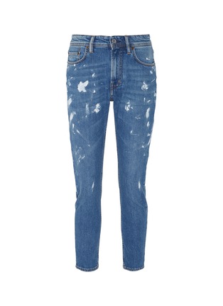 Main View - Click To Enlarge - ACNE STUDIOS - Paint splatter jeans
