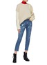 Figure View - Click To Enlarge - ACNE STUDIOS - Paint splatter jeans