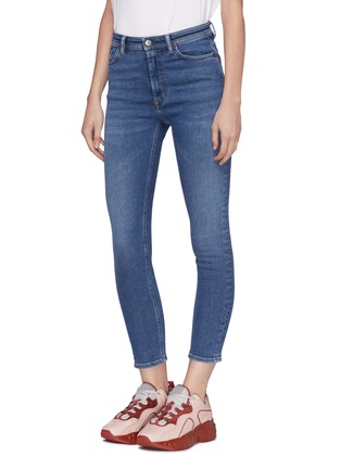 Front View - Click To Enlarge - ACNE STUDIOS - Washed skinny jeans