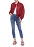 Figure View - Click To Enlarge - ACNE STUDIOS - Washed skinny jeans