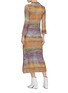 Back View - Click To Enlarge - ACNE STUDIOS - Open knit dress