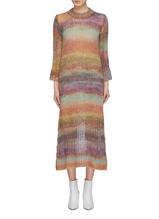 Main View - Click To Enlarge - ACNE STUDIOS - Open knit dress