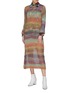 Figure View - Click To Enlarge - ACNE STUDIOS - Open knit dress