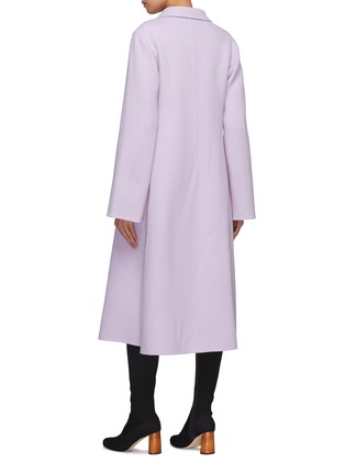 Back View - Click To Enlarge - ACNE STUDIOS - Wool-cashmere melton coat