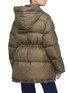 Back View - Click To Enlarge - ACNE STUDIOS - Drawstring oversized hooded down puffer jacket