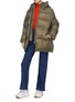 Figure View - Click To Enlarge - ACNE STUDIOS - Drawstring oversized hooded down puffer jacket