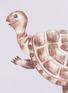  - ACNE STUDIOS - 'Fala Animal' turtle print oversized hoodie