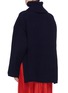 Back View - Click To Enlarge - ACNE STUDIOS - Wool chunky rib knit turtleneck sweater