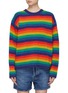 Main View - Click To Enlarge - ACNE STUDIOS - 'Samara' stripe wool rib knit sweater