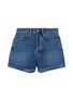 Main View - Click To Enlarge - ACNE STUDIOS - Washed denim shorts