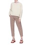 Figure View - Click To Enlarge - ACNE STUDIOS - Wool rib knit sweater