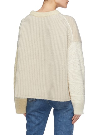 Back View - Click To Enlarge - ACNE STUDIOS - Wool mix knit sweater
