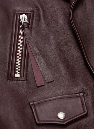  - ACNE STUDIOS - Leather biker jacket