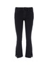 Main View - Click To Enlarge - J BRAND - 'Selena' lace trim cuff cropped boot cut jeans
