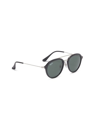 Figure View - Click To Enlarge - RAY-BAN - 'RJ9065S' acetate round junior sunglasses