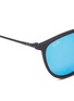 Detail View - Click To Enlarge - RAY-BAN - 'Izzy' rubberised front metal round junior sunglasses