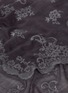 Detail View - Click To Enlarge - FRANCO FERRARI - Floral lace embroidered cashmere blend scarf