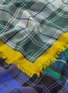 Detail View - Click To Enlarge - FRANCO FERRARI - Mixed check print cashmere scarf