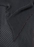 Detail View - Click To Enlarge - FRANCO FERRARI - Plissé pleated wool-cashmere scarf