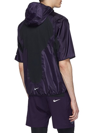 Back View - Click To Enlarge - NIKELAB - x UNDERCOVER 'Gyakusou' mesh panel packable track jacket