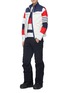 Figure View - Click To Enlarge - PERFECT MOMENT - 'Apres' colourblock Airtastic® down puffer gilet