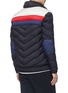 Back View - Click To Enlarge - PERFECT MOMENT - 'Apres' colourblock Airtastic® down puffer jacket