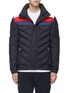 Main View - Click To Enlarge - PERFECT MOMENT - 'Apres' colourblock Airtastic® down puffer jacket