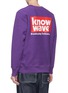 Back View - Click To Enlarge - 10364 - Logo embroidered sweatshirt