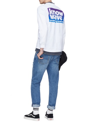 Figure View - Click To Enlarge - 10364 - Logo print long sleeve T-shirt