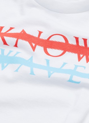  - 10364 - 'Wavelength' logo print T-shirt