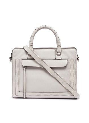 Main View - Click To Enlarge - REBECCA MINKOFF - 'Bree' medium leather satchel bag