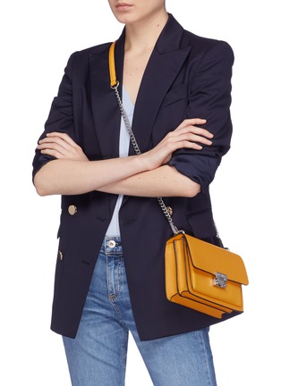 Figure View - Click To Enlarge - REBECCA MINKOFF - 'Christy' small leather crossbody bag