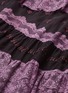 Detail View - Click To Enlarge - NEEDLE & THREAD - 'Astra' ruffle lace trim floral embroidered tulle skirt