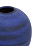 Detail View - Click To Enlarge - VICTORIA MORRIS POTTERY - Orb medium vase – Matte Blue