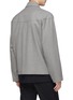 Back View - Click To Enlarge - MACKINTOSH - Wool twill shirt jacket
