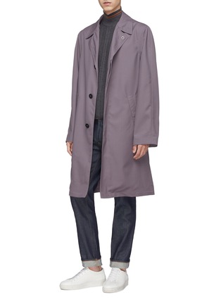 Figure View - Click To Enlarge - MACKINTOSH - Wool trench coat