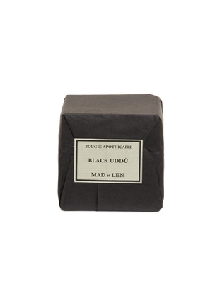 Main View - Click To Enlarge - MAD ET LEN - Scented mini block candle – Black Uddù