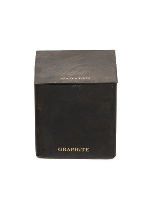 Main View - Click To Enlarge - MAD ET LEN - Scented small block candle – Graphite