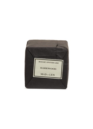 Main View - Click To Enlarge - MAD ET LEN - Scented mini block candle – Darkwood