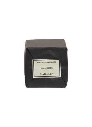 Main View - Click To Enlarge - MAD ET LEN - Scented mini block candle – Graphite