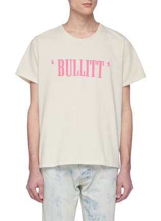 Main View - Click To Enlarge - RHUDE - 'Bullitt' slogan graphic print T-shirt