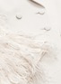  - LEAL DACCARETT - 'Rue' detachable Ostrich feather trim sleeve jacket
