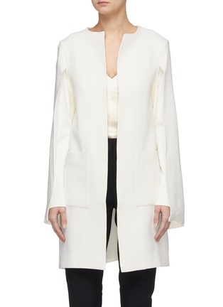 Main View - Click To Enlarge - LEAL DACCARETT - 'Alexandra' cape sleeve coat