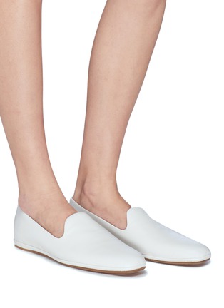 Figure View - Click To Enlarge - VINCE - 'Paz' leather loafers