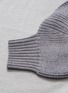  - 73182 - 'Magna' puff rib knit sleeve Merino wool sweater